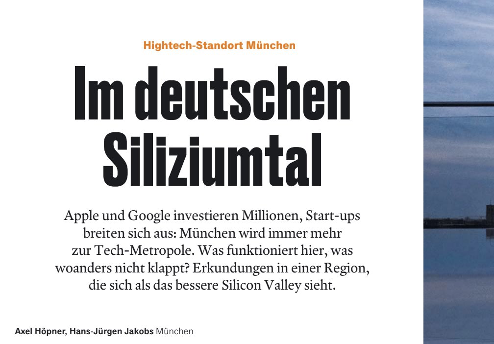 Handelsblatt - Im deutschen Siliziumtal