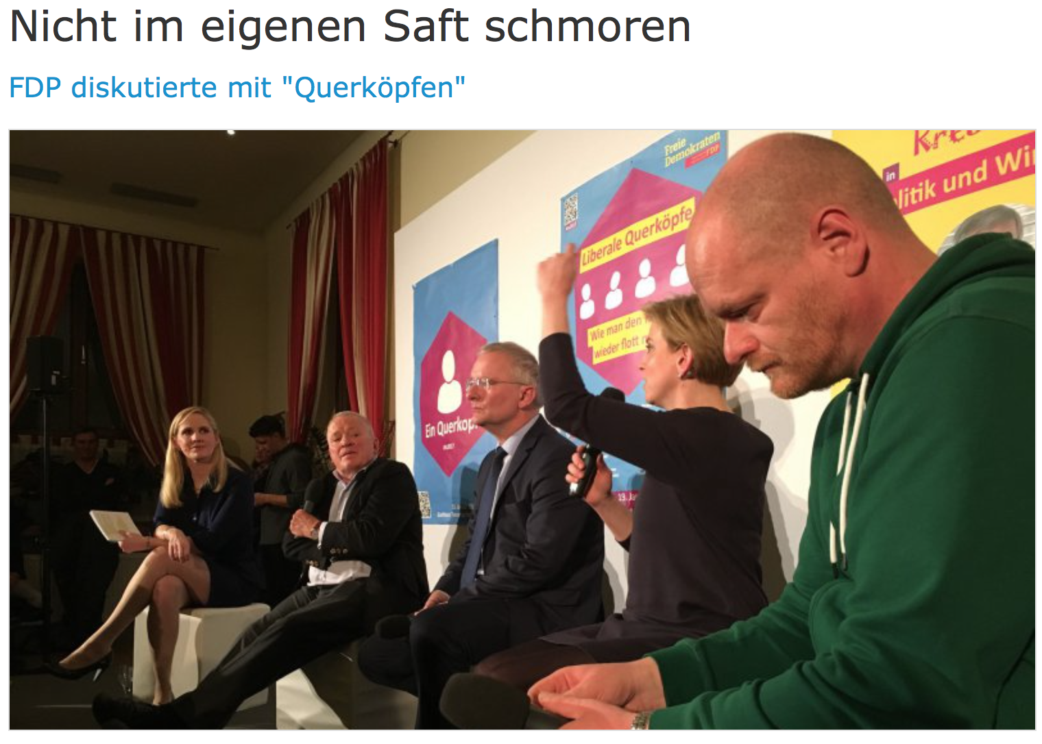 Bericht Münchner Wochen Anzeiger