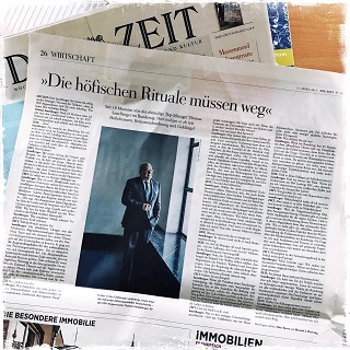 DIE ZEIT - Die höfischen Rituale müssen wegDIE ZEIT - Die höfischen Rituale müssen weg