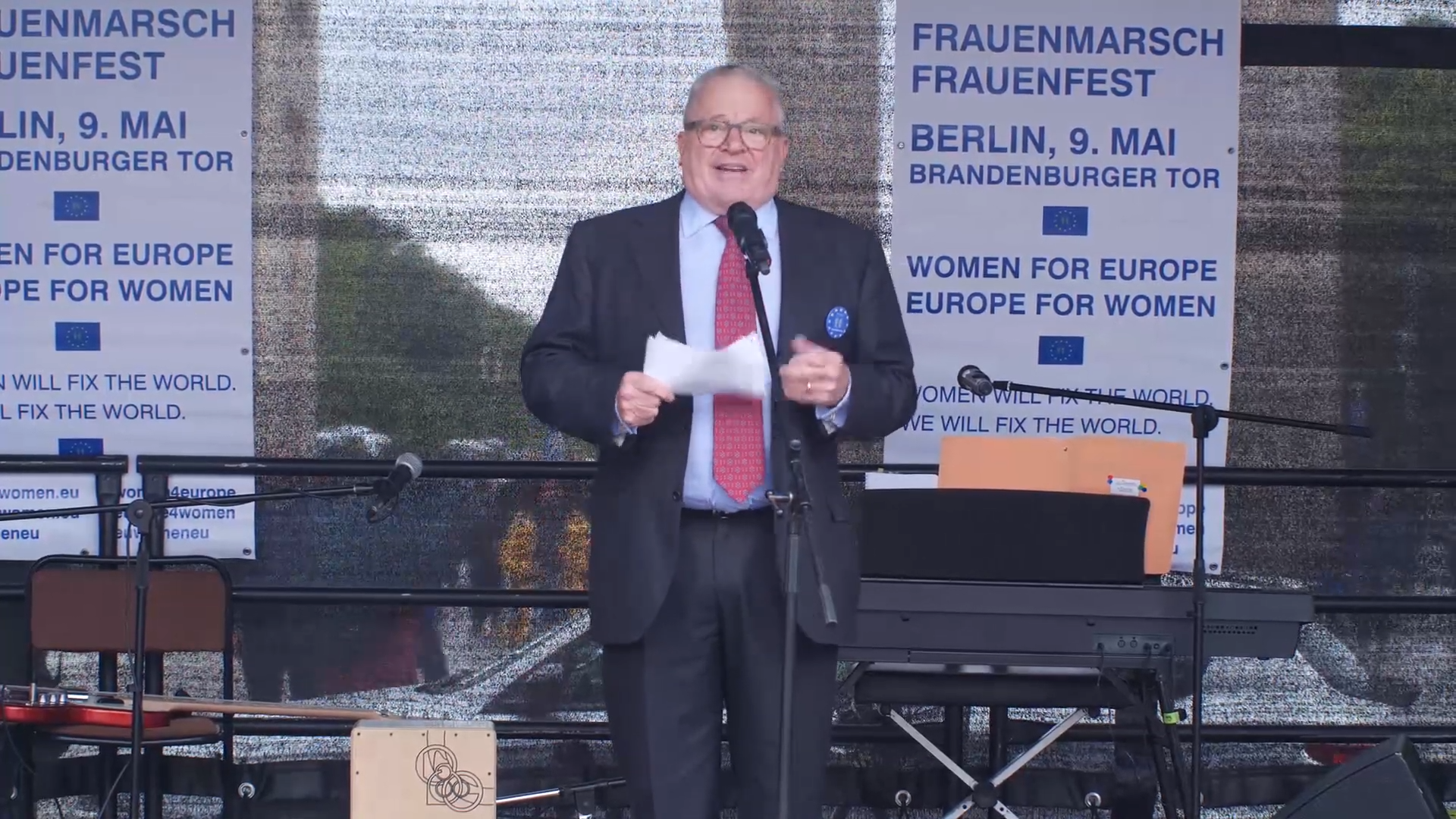 EU Women's March - Berlin, 09.05.2019, Dr. Thomas Sattelberger, Mitglied des Deutschen Bundestages