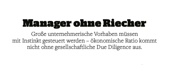 08/2019 - Manager ohne Riecher