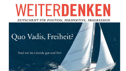 Cover Weiterdenken Zeitschrift