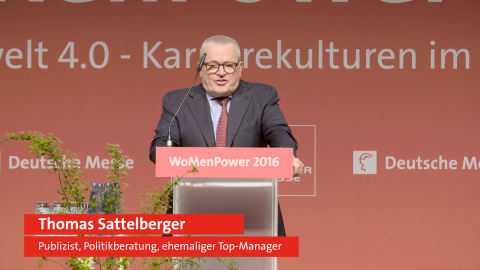 WoMenPower 2016 - Keynote Thomas Sattelberger, Publizist